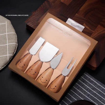 4 pcs cheese platter knives