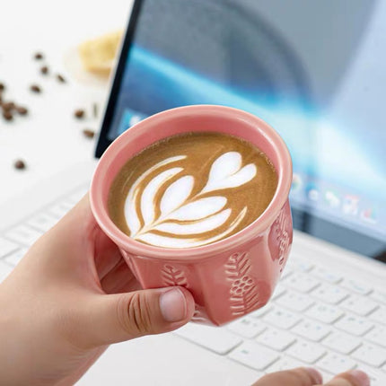 1PC/180 ml Arabic Style Tulip Ceramic Mug