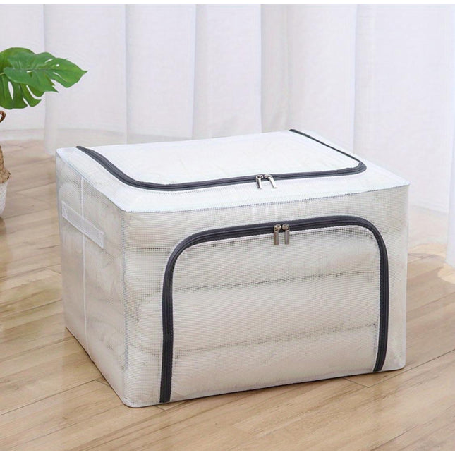 Cloth storage boxes transparency
