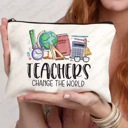 Teachers tote pencil bag