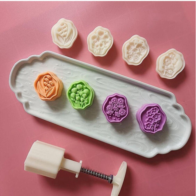 قالب البسكويت مع ختم