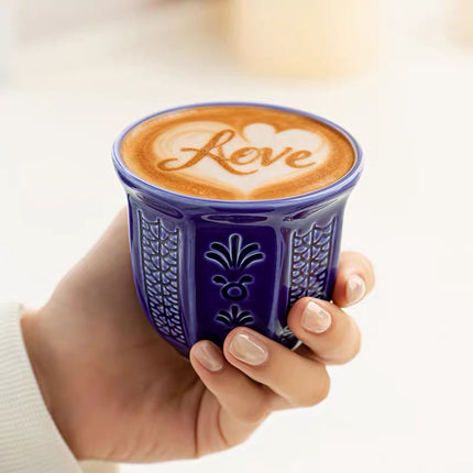 1PC/180 ml Arabic Style Tulip Ceramic Mug