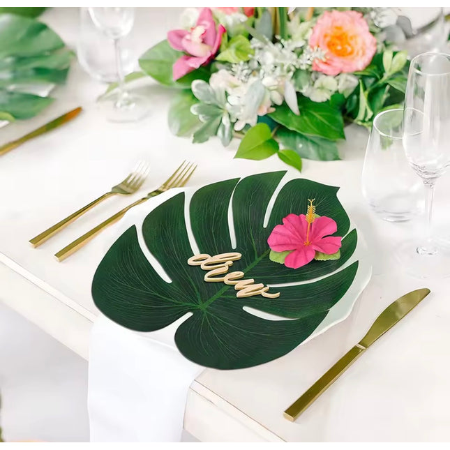 أوراق النخيل الاستوائية الاصطناعية