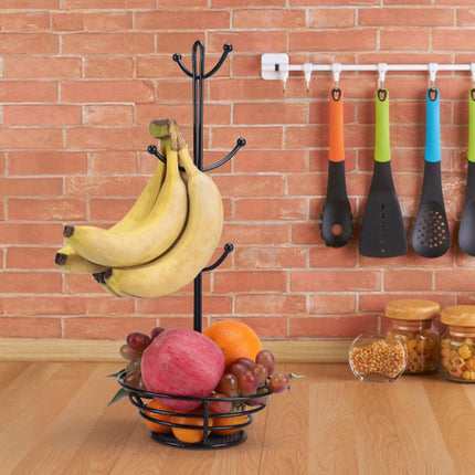 Iron Mug Holder with basket
