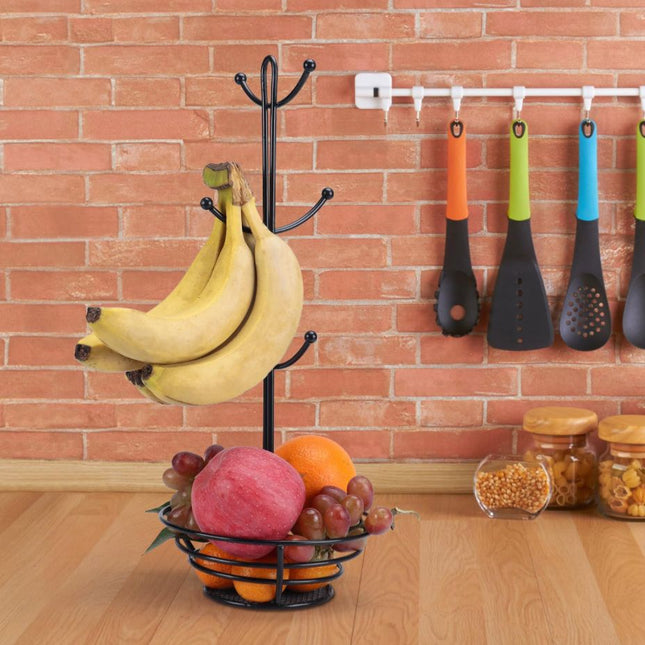 Iron Mug Holder with basket