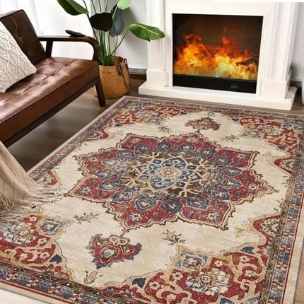 Luxury carpet non slip for Home Living Room Bohemian Carpet