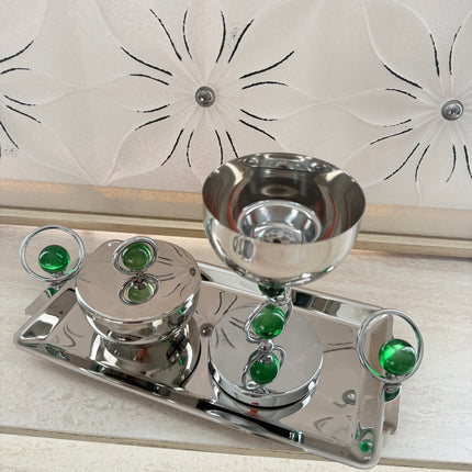 Silver luxury essence set