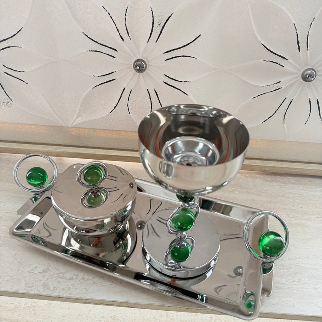 Silver luxury essence set