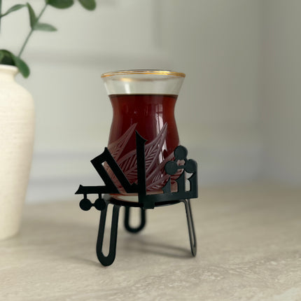 Metal tea stand
