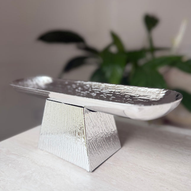 Silver display sweet salt stand