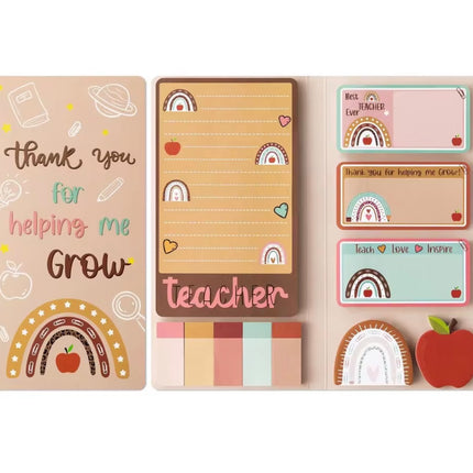 1 Pc teacher Cartoon Sticky Notes