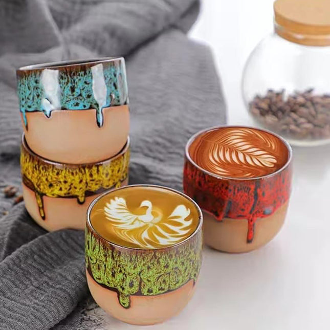 Stone color melted mug