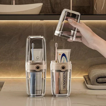 Portable Toothpaste Toothbrush travel Holder