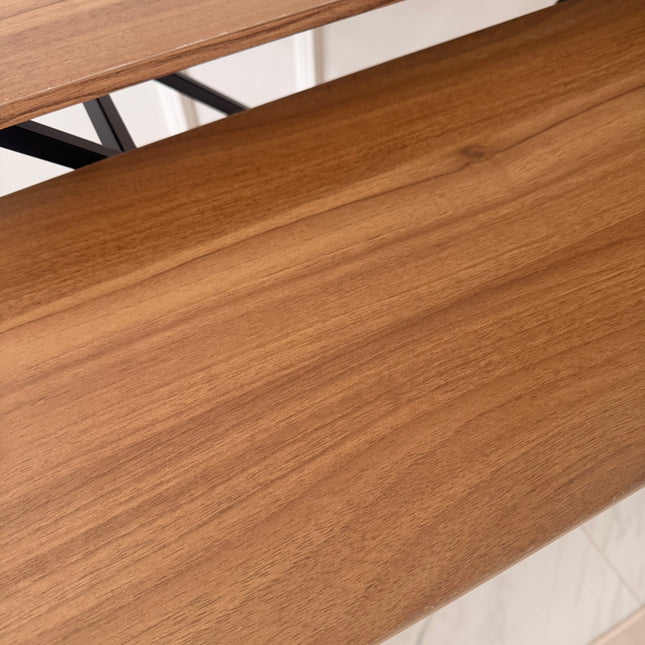 Wooden double table