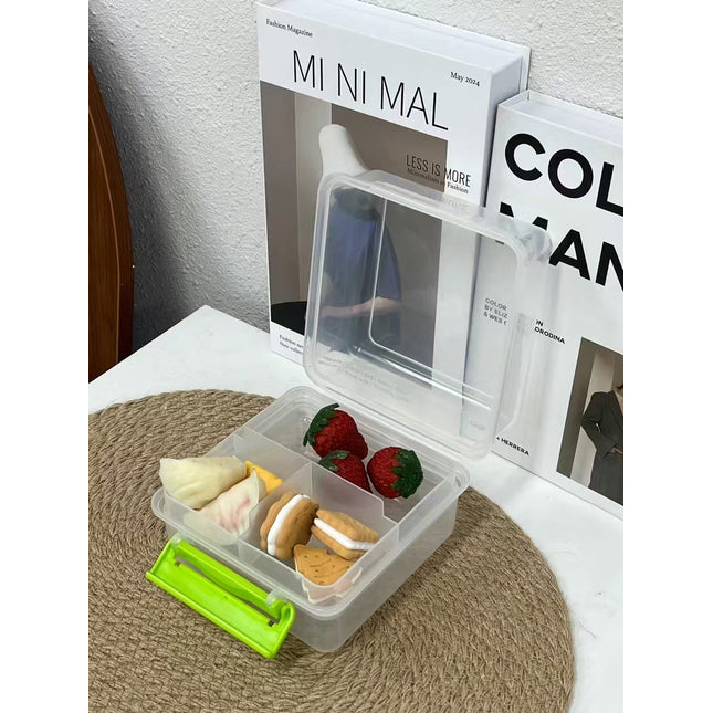 Transparent lunch box