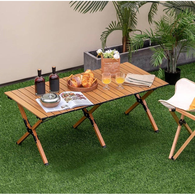 Outdoor Folding Table Camping Table Portable Table for Picnic Camping Travel BBQ with Carrying Bag