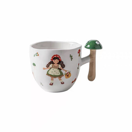 Mushroom chilli crafted mug