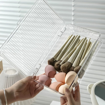 3 قطع صناديق تخزين أكريليك