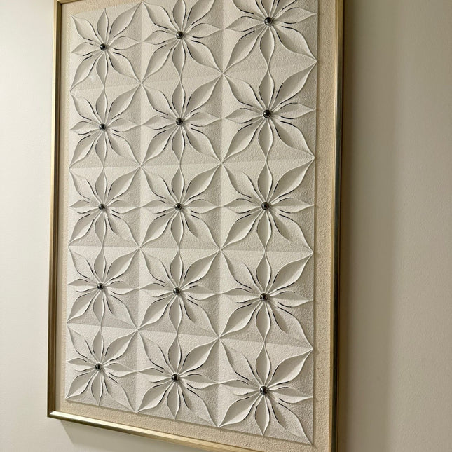 إطار ديكور جداري ثلاثي الأبعاد 122 × 80 سم