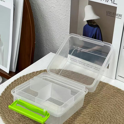 Transparent lunch box