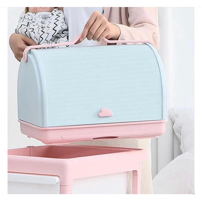 صندوق تخزين زجاجات الحليب