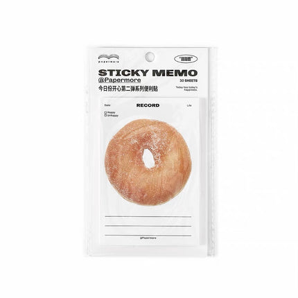 3 pcs set (30 sheet sticky Notes doughnut cake series.)