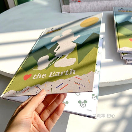 A4 sized university Disney notebook