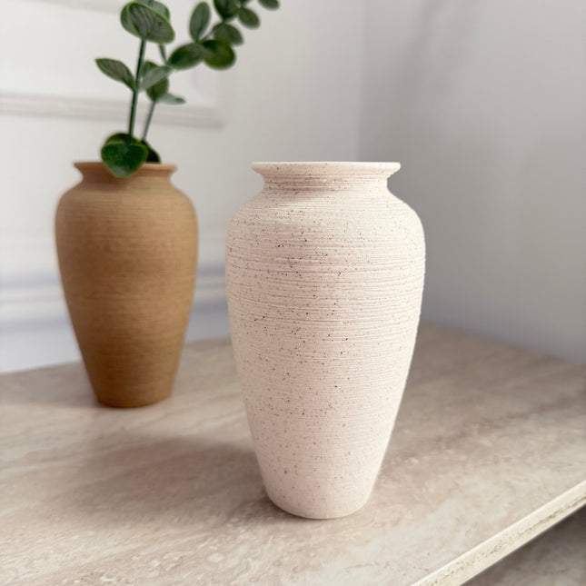 20 cm handmade stone vase