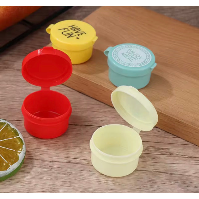 4pcs Mini Sauce Bottle