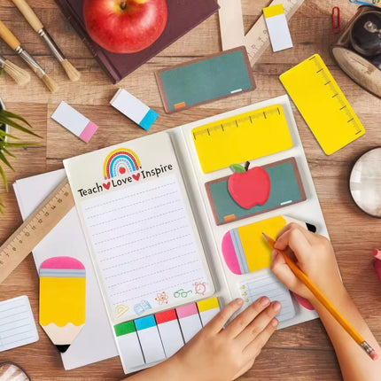 1 Pc teacher Cartoon Sticky Notes