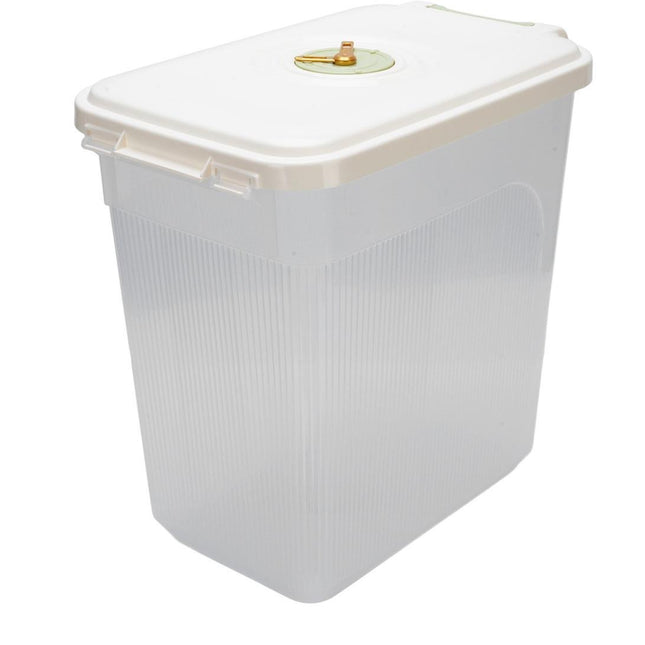 حاوية تخزين دقيق الأرز على شكل برميل