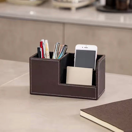 حامل أقلام مكتبي متعدد الوظائف