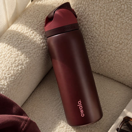 Burgundy color Owala 32OZ