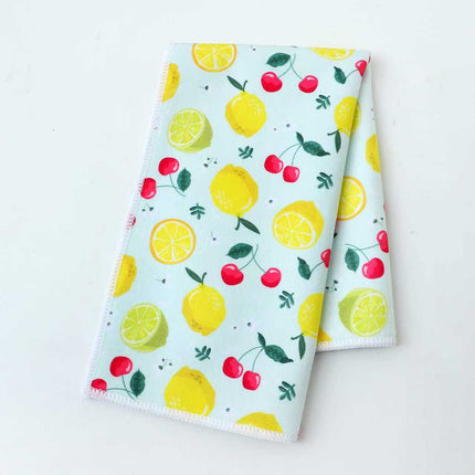 منشفة قطنية من الألياف الدقيقة، قطعة واحدة، مقاس 48 × 29 سم