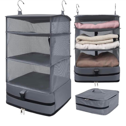 منظم أمتعة السفر المحمول المعلق