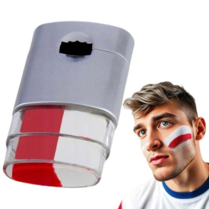 Bahrain Flag Face Paint Stick Stripe