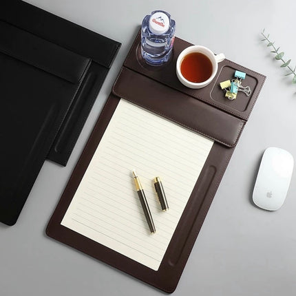 Office A4 Document Holder with Water Cup Tray Candy Box