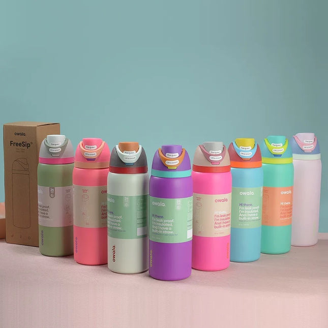 Owala FreeSip Insulated Stainless Steel Water Bottle