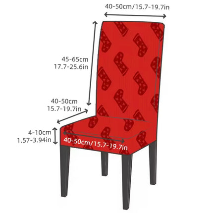 Dining Chair Covers stretching material