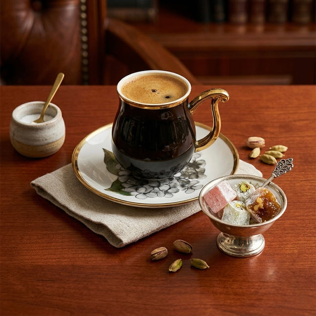 80 ml Turkish coffee cup porcelain