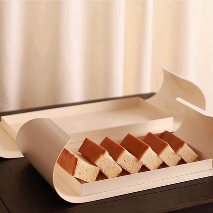 2 pcs set metal display trays