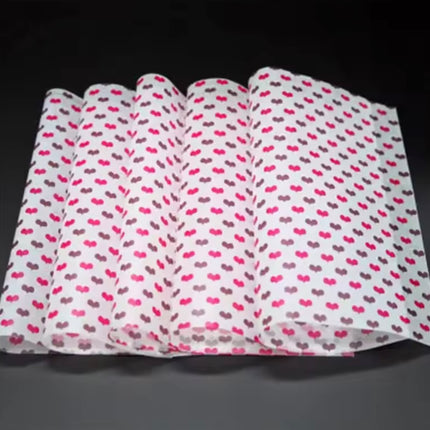 50 sheets wax paper food graded 25*21 cm