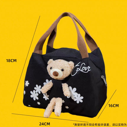 حقائب غداء معزولة على شكل دب