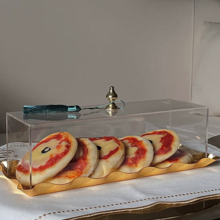 Elegant metal display box