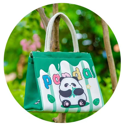 حقيبة غداء كرتونية مقاومة للماء