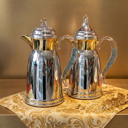Vaccum flask set pattern handle