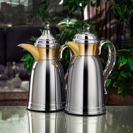 Vaccum flask set pattern handle