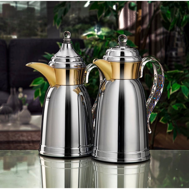 Vaccum flask set pattern handle