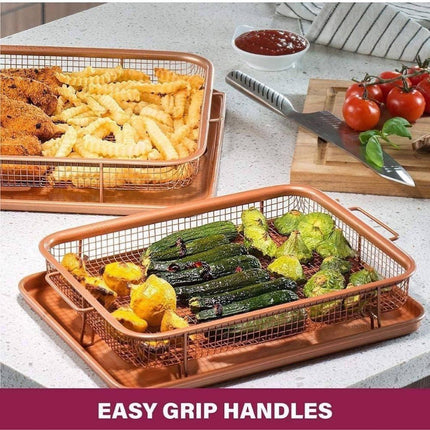 صينية خبز نحاسية للقلي بالزيت