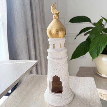 resin candle mousque decor